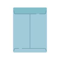 Orange envelope with string closure vector