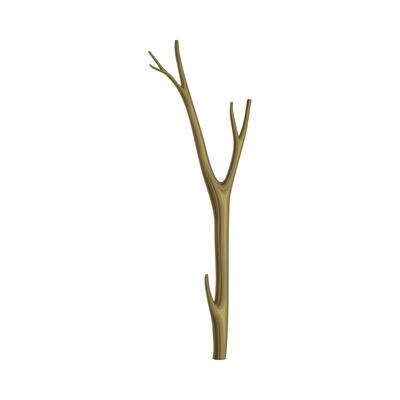 Bare Tree Branch or Twigs with Naked Stem and Snag Illustration