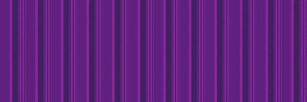 Cover lines pattern seamless, lilac fabric texture stripe. Quiet textile vertical background in violet and purple colors. vector