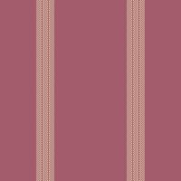 Rhabby lines fabric vertical, paper texture textile. Ialentine pattern stripe background seamless in red and light colors. vector