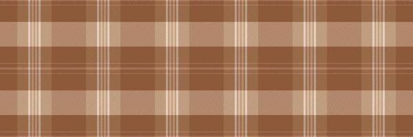 Subtle brown and beige plaid pattern, perfect for textile design, website backgrounds, or packaging. Evokes feelings of warmth, comfort, and rustic charm. vector