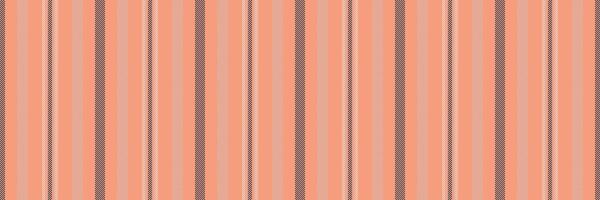 Sie lines background texture, lined stripe pattern. Iippie textile vertical fabric seamless in orange and light colors. vector