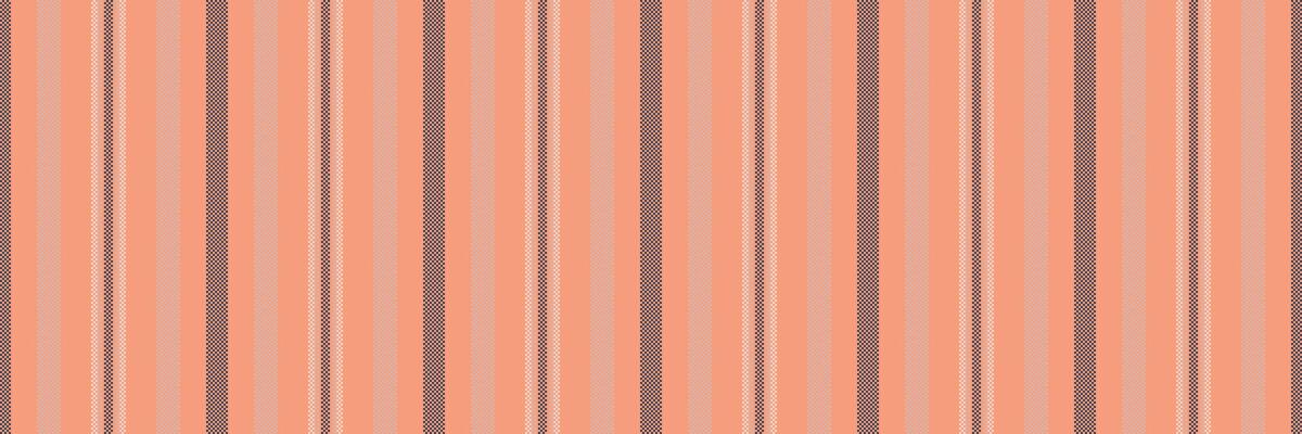 Sie lines background texture, lined stripe pattern. Iippie textile vertical fabric seamless in orange and light colors.
