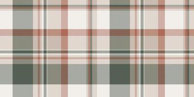 Subtle, muted plaid pattern in earthy tones. Perfect for textile design, wallpaper, or website backgrounds. This calming, neutral design evokes a sense of understated elegance and rustic charm. vector