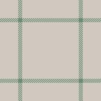 Elegant sage green and beige plaid pattern. Subtle texture and minimalist design ideal for textile, fashion, and web backgrounds. Evokes feelings of calm and sophistication. vector