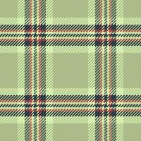 Elegant pale green plaid pattern. Perfect for textile design, fashion, home decor, or website backgrounds. Subtle texture and muted color palette evoke a sense of calm sophistication. vector