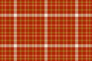 Warm, inviting plaid pattern in autumnal tones. A seamless weave design evokes tradition and comfort. Ideal for backgrounds, textiles, or festive projects. vector