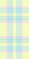 Pastel plaid pattern. Soft, delicate colors create a cheerful and calming background ideal for websites, branding, textiles, or scrapbooking. vector