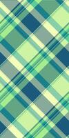 Anniversary pattern seamless check, self tartan textile . Template background texture plaid fabric in cyan and light colors. vector