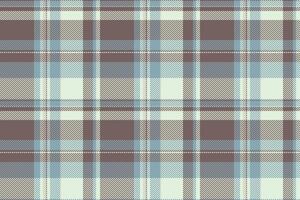 Elegant muted plaid pattern in soft blues, browns, and creams. Perfect for textile design, website backgrounds, or apparel projects. vector