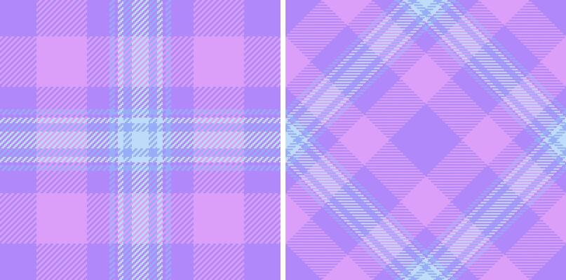 Pastel plaid patterns, seamless. Soft, charming textile designs perfect for backgrounds, fabrics, or crafts. Calming, cheerful aesthetic. Versatile backdrop.