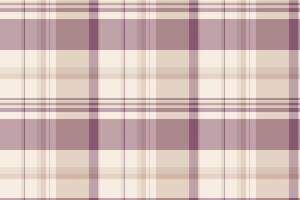 Elegant mauve and beige plaid pattern. Perfect for textile design, wallpaper, or website backgrounds. Subtle yet stylish, this seamless texture evokes feelings of warmth and comfort. vector