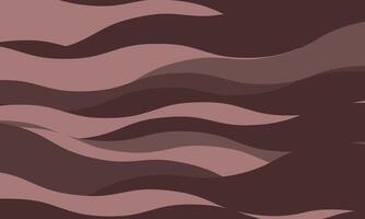 Abstract wave pattern in muted browns and pinks. Evokes feelings of calm, flow, and natural movement. Ideal for backgrounds, website design, or textile prints. A sophisticated, minimalist design. vector