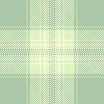 Abstract pixelated pattern in pastel green shades. Geometric background design, perfect for textiles, digital art, and modern creative projects.
