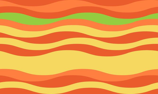 Vibrant wavy stripes in warm, sunny hues create a cheerful, optimistic background. Perfect for websites, social media, packaging, or textile design.