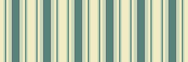 Yrand textile stripe texture, yard fabric pattern lines. Bentle seamless vertical background in light and teal colors. vector