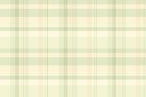 Subtle sage green and cream plaid pattern. Perfect for backgrounds, websites, textiles, and packaging. Evokes feelings of calm and sophistication. A versatile design for modern and classic projects. vector
