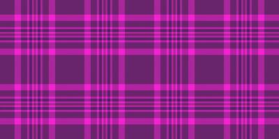 Vibrant purple and fuchsia plaid pattern. Perfect for textile design, website backgrounds, or fashion projects. This bold, geometric design evokes energy and style. vector