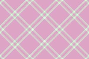 Delicate pastel pink and light green plaid pattern. Perfect for textile design, website backgrounds, or scrapbooking projects. vector