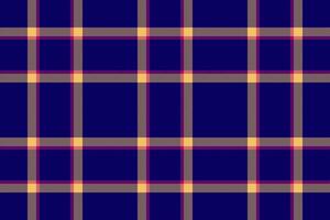 Classic plaid pattern. Use for fashion, textiles, backdrops, or design elements. Seamless and versatile texture. Rich navy with warm accent colors. vector