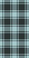 Elegant teal and charcoal grey plaid pattern. Perfect for textile design, fashion, home decor, or website backgrounds. This subtle yet stylish texture evokes a sense of calm and sophistication. vector