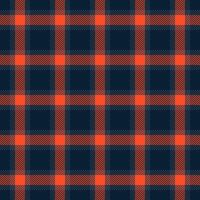 Celtic textile texture fabric, youth plaid tartan background. Tweed seamless check pattern in dark and red colors. vector