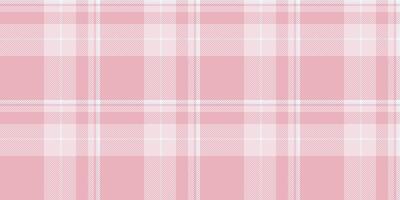 Delicate pink and white plaid pattern. Perfect for textile design, apparel, scrapbooking, or website backgrounds. Subtle texture adds visual interest and a touch of feminine charm. vector