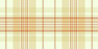 Subtle pastel plaid pattern in peach and beige. Perfect for backgrounds, textiles, or website design. Evokes feelings of warmth, comfort, and understated elegance. Ideal for fall or spring themes. vector