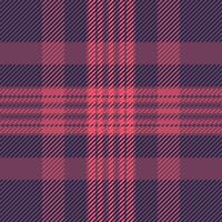 Stylish pink and purple plaid pattern. Perfect for textile design, apparel, backgrounds, or website design. This intricate, repeating texture offers a sophisticated and modern aesthetic. vector
