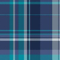 Stylish teal and navy plaid pattern. Perfect for textile design, apparel, or website backgrounds. vector