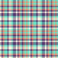 Vibrant pastel plaid pattern. Ideal for textile designs, website backgrounds, or fashion projects. This cheerful, seamless texture evokes feelings of spring and summer. vector