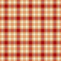 Seamless classic plaid pattern in warm tones. Perfect for backgrounds, textiles, apparel, or graphic design projects with a rustic or cozy theme. Versatile design. vector