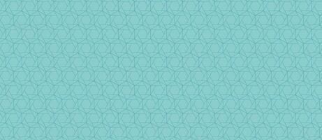 Seamless teal geometric pattern. Abstract background with interconnected shapes, ideal for website banners, textile designs, or modern presentations. Subtle texture adds visual interest. vector