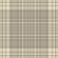Subtle neutral plaid pattern. Elegant neutral tones create a sophisticated textile design, ideal for apparel, home decor, or website backgrounds. Evokes feelings of warmth and comfort. vector
