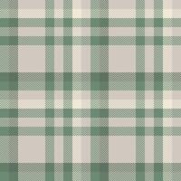 Elegant sage green and beige herringbone plaid pattern. Perfect for textile design, apparel, home decor, or website backgrounds. vector