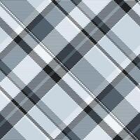 Stylish grayscale plaid pattern. Perfect for textile designs, website backgrounds, or fashionrelated projects. vector