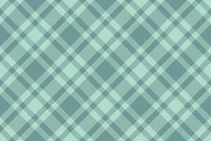 Elegant teal and mint green plaid pattern. Perfect for textile design, website backgrounds, or crafting projects. This subtle yet stylish design evokes feelings of calm and sophistication. vector