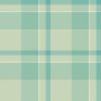 Mint green pixel tartan. Represents tradition, fabric, textile, and Scottish heritage. Perfect for background, pattern fill, or seasonal design projects. vector