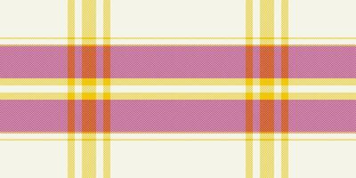 Vibrant pink, yellow, and orange plaid pattern. Perfect for textile design, website backgrounds, or creating a cheerful, summery aesthetic. vector