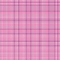 Subtle pink and mauve plaid pattern. Perfect for backgrounds, textile design, or feminine branding. Soft, delicate texture evokes feelings of calmness and serenity. vector