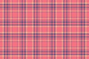 Classic plaid pattern with pink, purple and peach tones. Great for textile design, backgrounds, wrapping paper, or adding a touch of tradition to your projects. vector