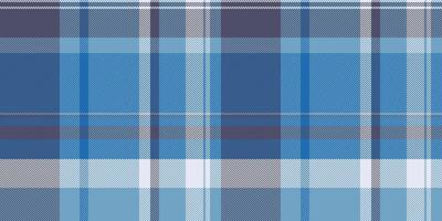 Classic blue plaid pattern. Versatile textile texture ideal for website backgrounds, fashion design, or apparel prints. vector