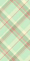Deep texture plaid , coat background check fabric. Style textile seamless tartan pattern in light and pastel colors. vector