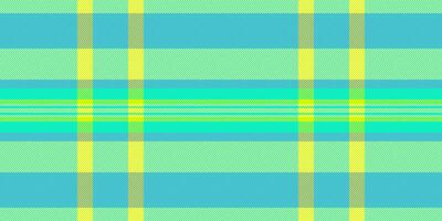 Vibrant turquoise and lime green plaid pattern. Perfect for textile designs, website backgrounds, or adding a fresh, summery feel to your projects. vector
