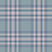 Elegant pastel plaid pattern in soft blues and pinks. Perfect for textile design, fashion, website backgrounds, or any project needing a sophisticated, calming texture. vector