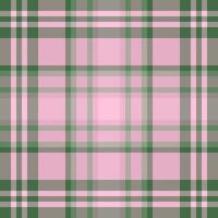 Elegant pink and green plaid pattern. Perfect for textile design, apparel, website backgrounds, or any project needing a touch of sophisticated style. vector