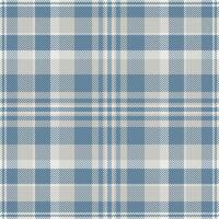 Subtle blue and grey plaid pattern. Perfect for textile design, apparel, or website backgrounds. Evokes a sense of calm and sophistication. Ideal for projects needing a classic, understated texture. vector