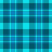 Seamless plaid pattern with cool blue hues. Perfect for backgrounds, textiles, apparel design, and modern graphic projects. Versatile for both print and web. vector