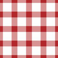 Classic red and white gingham pattern. Perfect for backgrounds, textiles, or website design. This versatile image evokes feelings of nostalgia and homeliness. vector