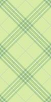 Elegant pastel green plaid pattern. Perfect for textile design, website backgrounds, or springthemed projects. Subtle texture and soft color create a calming and sophisticated aesthetic. vector